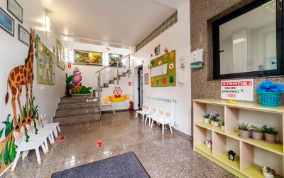 Zonă de predare a copiilor la grădinița Kițy Bițy Constanța